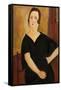 Madame Amedee (Woman with Cigarette), 1918-Amedeo Modigliani-Framed Stretched Canvas