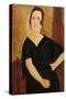 Madame Amedee (Woman with Cigarette), 1918-Amedeo Modigliani-Stretched Canvas