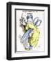 Madame Anastasie-André Gill-Framed Giclee Print