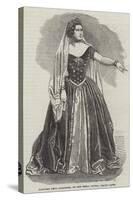 Madame Anna Caradori, of the Royal Opera, Drury-Lane-null-Stretched Canvas
