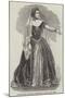 Madame Anna Caradori, of the Royal Opera, Drury-Lane-null-Mounted Giclee Print