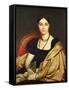 Madame Antonia Devaucay De Nittis, 1809-Jean-Auguste-Dominique Ingres-Framed Stretched Canvas