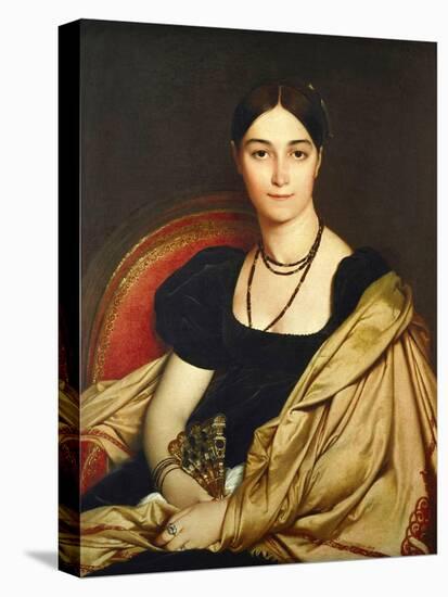 Madame Antonia Devaucay De Nittis, 1809-Jean-Auguste-Dominique Ingres-Stretched Canvas