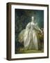 Madame Bergeret, C. 1766-Francois Boucher-Framed Giclee Print