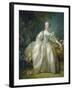 Madame Bergeret, C. 1766-Francois Boucher-Framed Giclee Print