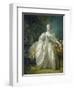 Madame Bergeret, C. 1766-Francois Boucher-Framed Giclee Print