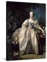Madame Bergeret-Francois Boucher-Stretched Canvas