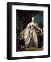 Madame Bergeret-Francois Boucher-Framed Giclee Print