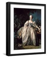 Madame Bergeret-Francois Boucher-Framed Giclee Print