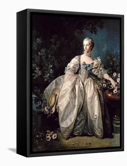 Madame Bergeret-Francois Boucher-Framed Stretched Canvas