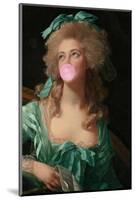 Madame Bubble-Gum-Grace Digital Art Co-Mounted Photographic Print