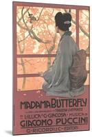 Madame Butterfly Poster-null-Mounted Art Print