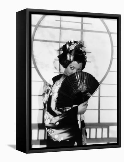 Madame Butterfly, Sylvia Sidney, 1932-null-Framed Stretched Canvas