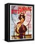 Madame Butterfly-null-Framed Stretched Canvas
