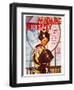 Madame Butterfly-null-Framed Art Print