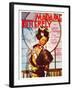 Madame Butterfly-null-Framed Art Print