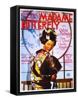 Madame Butterfly-null-Framed Stretched Canvas