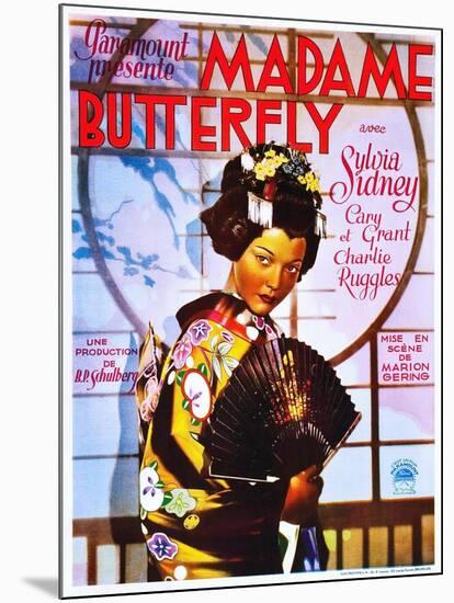 Madame Butterfly-null-Mounted Art Print