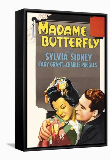 Madame Butterfly-null-Framed Stretched Canvas