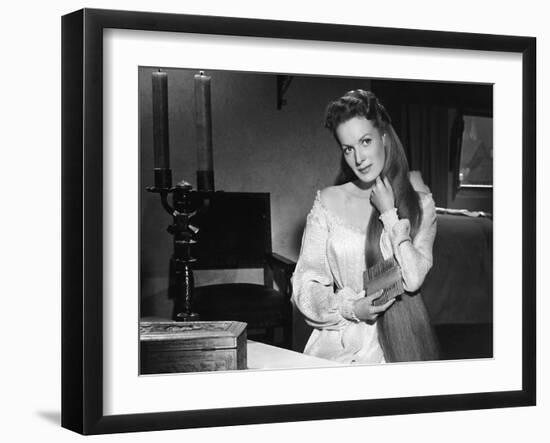 Madame by Coventry (Lady Godiva of Coventry) by Arthur Lubin with Maureen O'Hara (Lady Godiva), 195-null-Framed Photo