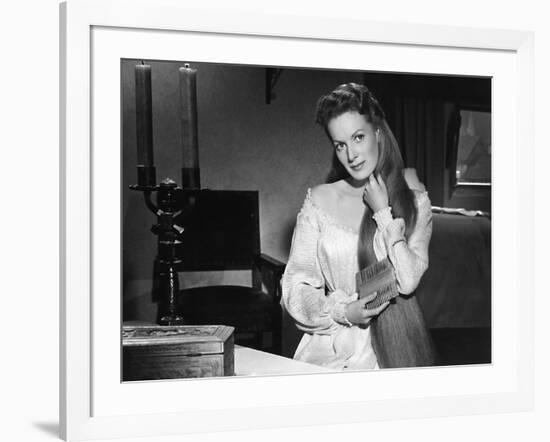 Madame by Coventry (Lady Godiva of Coventry) by Arthur Lubin with Maureen O'Hara (Lady Godiva), 195-null-Framed Photo