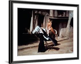 Madame by Coventry (Lady Godiva of Coventry) by Arthur Lubin with Maureen O'Hara (Lady Godiva), 195-null-Framed Photo