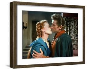 Madame by Coventry (Lady Godiva of Coventry) by Arthur Lubin with Maureen O'Hara (Lady Godiva) and -null-Framed Photo