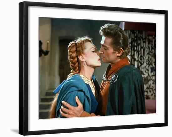 Madame by Coventry (Lady Godiva of Coventry) by Arthur Lubin with Maureen O'Hara (Lady Godiva) and -null-Framed Photo