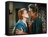 Madame by Coventry (Lady Godiva of Coventry) by Arthur Lubin with Maureen O'Hara (Lady Godiva) and -null-Framed Stretched Canvas