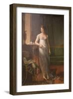 Madame Charles-Maurice De Talleyrand-Périgord, Princesse De Bénévent-Francois Gerard-Framed Art Print