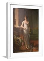 Madame Charles-Maurice De Talleyrand-Périgord, Princesse De Bénévent-Francois Gerard-Framed Art Print