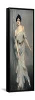 Madame Charles Max, 1896-Giovanni Boldini-Framed Stretched Canvas