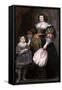 Madame Charlotte Butkens-Smit Van Cruyninghen and Her Son Johannes-Amatus-Cornelis de Vos-Framed Stretched Canvas