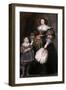 Madame Charlotte Butkens-Smit Van Cruyninghen and Her Son Johannes-Amatus-Cornelis de Vos-Framed Giclee Print