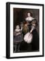 Madame Charlotte Butkens-Smit Van Cruyninghen and Her Son Johannes-Amatus-Cornelis de Vos-Framed Giclee Print