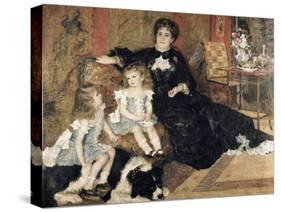 Madame Charpentier and Her Children-Pierre-Auguste Renoir-Stretched Canvas