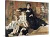 Madame Charpentier and Her Children-Pierre-Auguste Renoir-Stretched Canvas