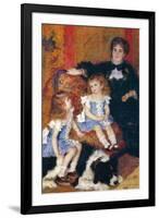 Madame Charpentier and Her Children-Pierre-Auguste Renoir-Framed Art Print