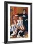 Madame Charpentier and Her Children-Pierre-Auguste Renoir-Framed Art Print
