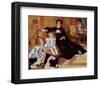 Madame Charpentier with Her Children-Pierre-Auguste Renoir-Framed Giclee Print