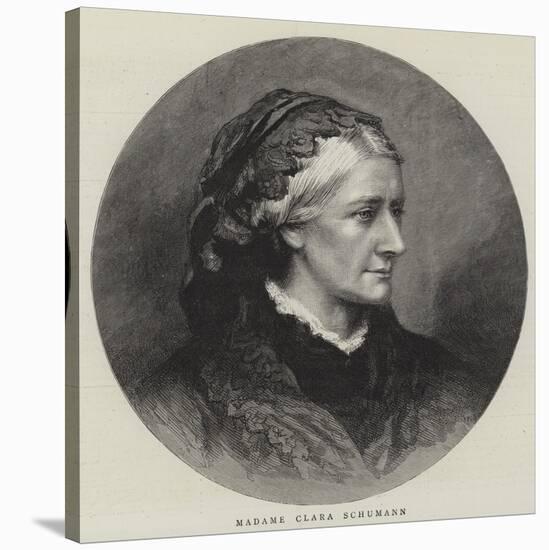 Madame Clara Schumann-null-Stretched Canvas