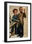 Madame Curie and Husband-null-Framed Giclee Print