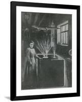 Madame Curie, the Modern Alchemist-null-Framed Giclee Print