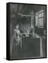 Madame Curie, the Modern Alchemist-null-Framed Stretched Canvas