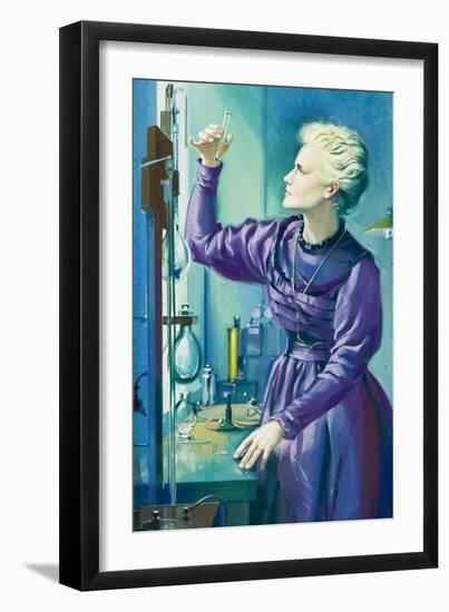 Madame Curie-Mcbride-Framed Giclee Print