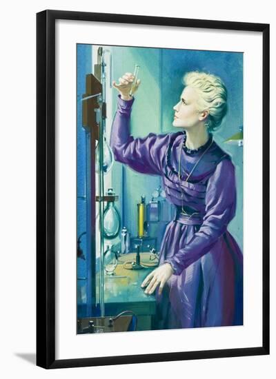 Madame Curie-Mcbride-Framed Giclee Print