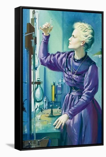 Madame Curie-Mcbride-Framed Stretched Canvas