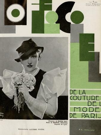 L'Officiel, July 1933 - Lucienne Rivière