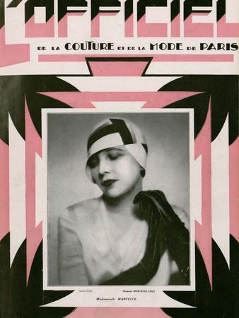 L'Officiel, July 1928 - Mlle Marcelle