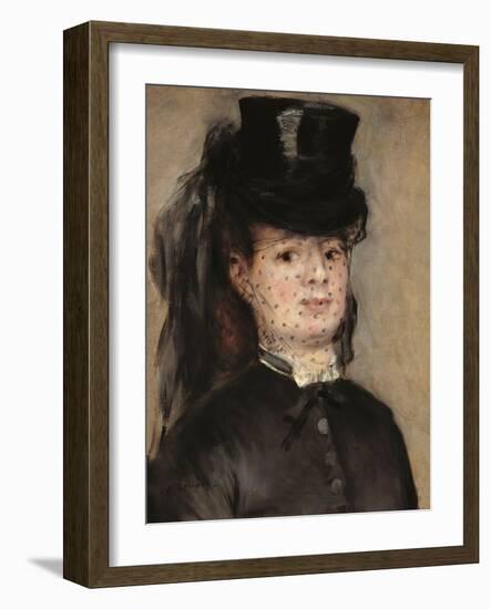 Madame Darras-Pierre-Auguste Renoir-Framed Giclee Print